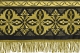 Embroidered Holy table cover no.4 (black-gold) (detail)
