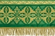 Embroidered Holy table cover no.4 (green-gold) (detail)