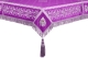 Embroidered Holy table cover no.4 (violet-silver)