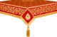 Embroidered Holy table cover no.6 (red-gold)