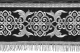 Embroidered Holy table cover no.6 (black-silver) (detail)