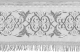 Embroidered Holy table cover no.6 (white-silver) (detail)