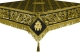 Embroidered Holy table cover no.8 (black-gold)