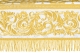 Embroidered Holy table cover no.8 (white-gold) (detail)