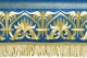 Embroidered Holy table cover no.10 (blue-gold) (detail)