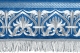 Embroidered Holy table cover no.10 (blue-silver) (detail)