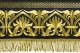 Embroidered Holy table cover no.10 (black-gold) (detail)