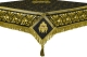 Embroidered Holy table cover no.10 (black-gold)