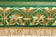 Embroidered Holy table cover no.10 (green-gold) (detail)