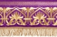 Embroidered Holy table cover no.10 (violet-gold) (detail)