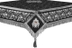 Embroidered Holy table cover no.10 (black-silver)