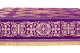 Embroidered Holy table cover no.11 (violet-gold) (detail)