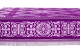 Embroidered Holy table cover no.11 (violet-silver) (detail)