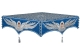 Embroidered Holy table cover no.13 (blue-silver)