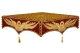 Embroidered Holy table cover no.13 (claret-gold)