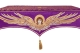 Embroidered Holy table cover no.13 (violet-gold) (detail)