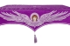 Embroidered Holy table cover no.13 (violet-silver) (detail)