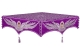 Embroidered Holy table cover no.13 (violet-silver)