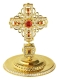 Jewelry mitre cross - A624 (gold-gilding)