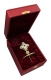 Jewelry mitre cross - A624 (gold-gilding) (box view)