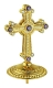 Jewelry mitre cross - A464 (gold-gilding) (box view)