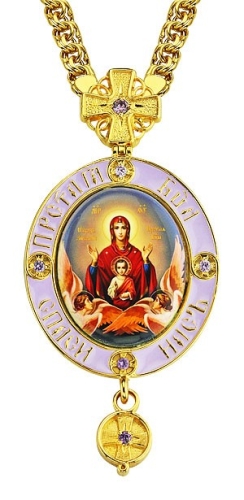 Jewelry Bishop office panagia (encolpion) - A144