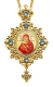 Jewelry Bishop panagia (encolpion) - A161 (gold-gilding) (icon option)