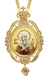 Jewelry Bishop panagia (encolpion) - A324 (gold-gilding) (icon option)