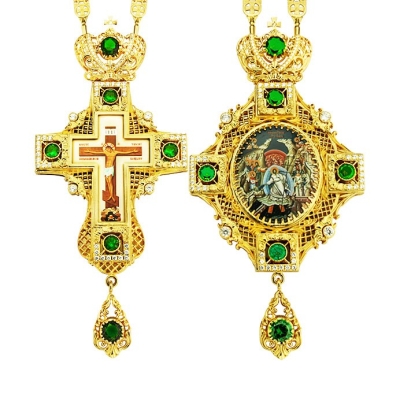 Jewelry Bishop panagia-cross set - A20