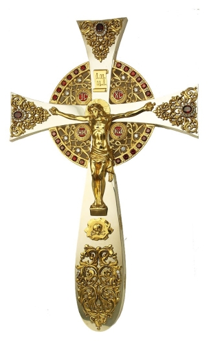 Holy table blessing cross - A835