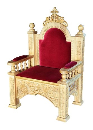Church furniture: Bishop throne no.20