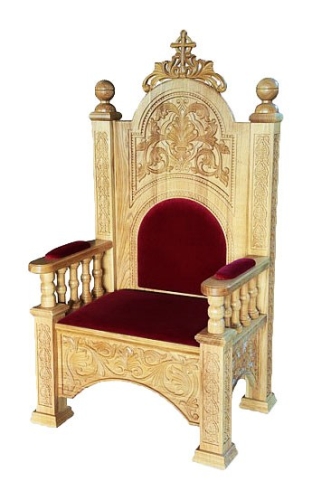 Church furniture: Bishop throne no.19