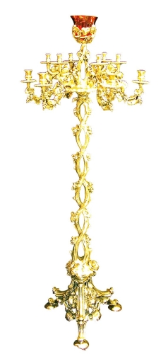 Floor church candle-stand - 707-2 (16 candles)