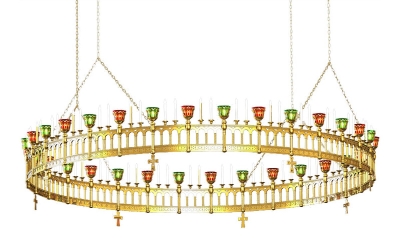 Greek Orthodox horos Birds - 157 (96 lights)