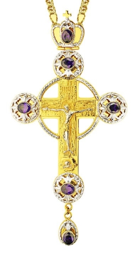 Pectoral cross - A124-1 (with chain)