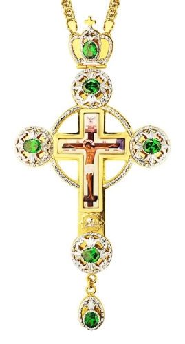 Pectoral cross - A124 (with chain)