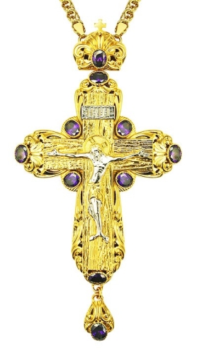 Pectoral cross - A134LP (with chain)