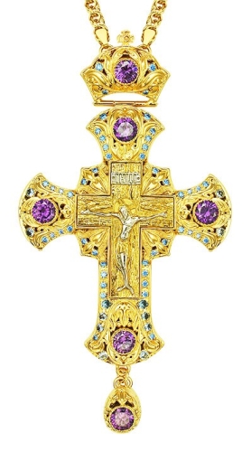 Pectoral cross - A153LP-1 (with chain)