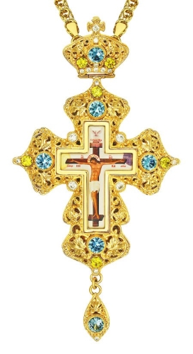Pectoral cross - A163 (with chain)