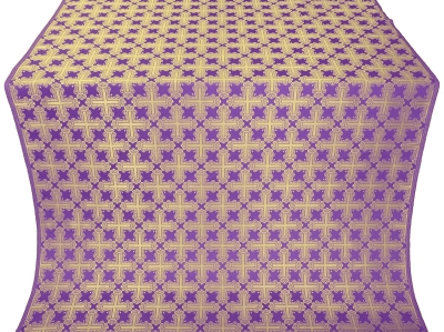 Pokrov metallic brocade (violet/gold)