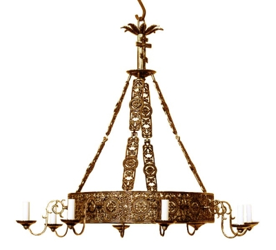 Church chandelier (khoros) Don-1 (8 lights)
