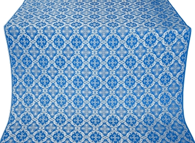 Nikolaev metallic brocade (blue/silver)