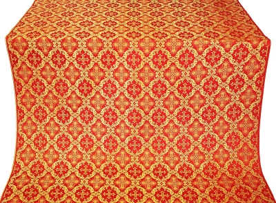 Nikolaev metallic brocade (red/gold)