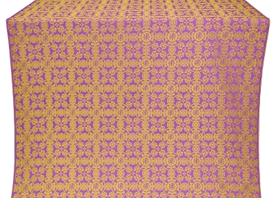 Sebastian silk (rayon brocade) (violet/gold)
