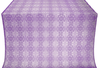 Czar-city metallic brocade (violet/silver)