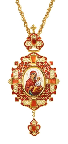 Bishop encolpion panagia no.66a