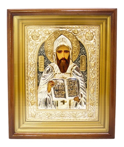 Wall icon - of St. Cyrill Equal-to-the-Apostle