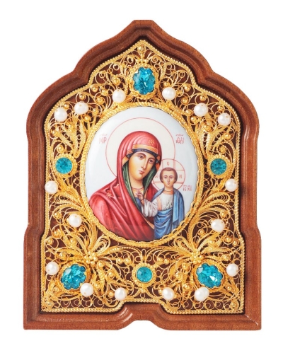 Religious icon: Theotokos of Kazan - 39