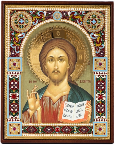 Religious icon: Christ the Pantocrator - 34