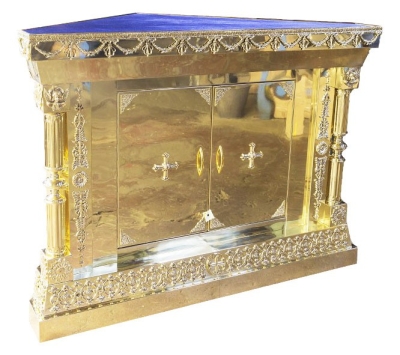 Corner oblation table